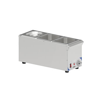 BAIN-MARIE FOR SAUCE 3 X GN 1/6