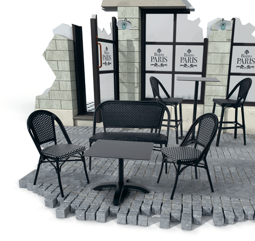 Chair PARIS, black - 4