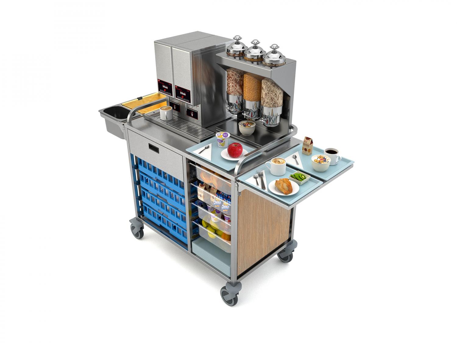 Food distribution trolley A-Care - 4