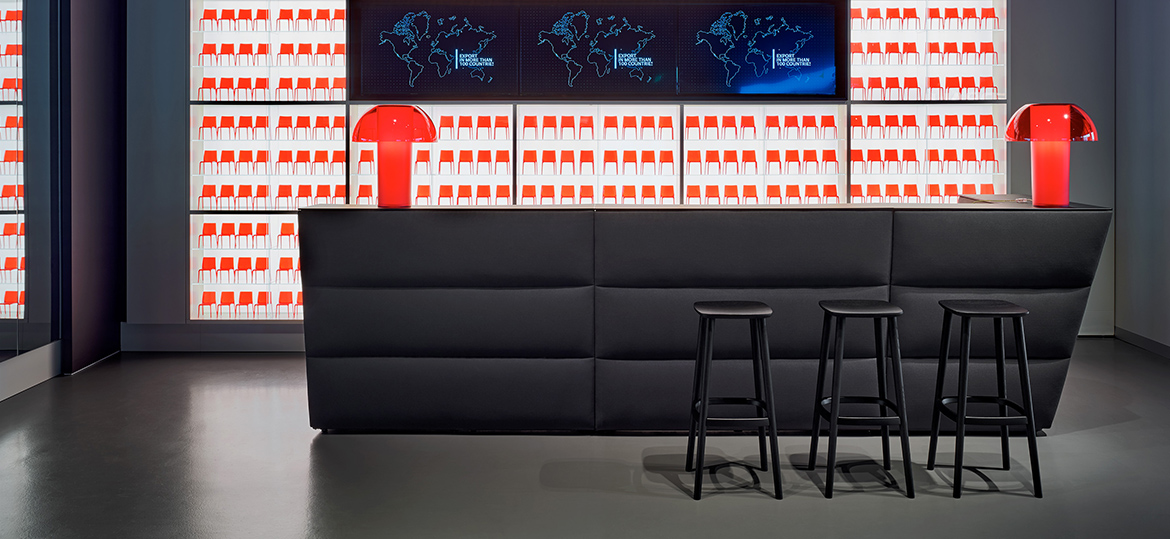 Bar counter OBLIQUE - MODULBAR - 14