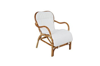 VALLDA SEAT CUSHION WHITE