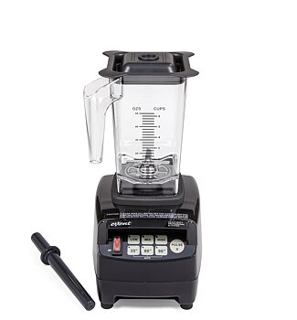Blender med huv för ljudreduktion