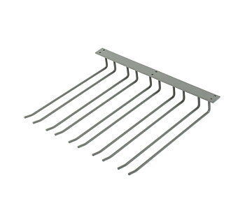 Glass mount for roof mounting, Green structure , 5 sections