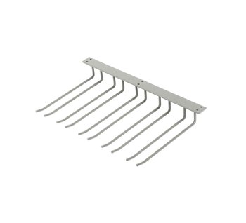 Glass mount for roof mounting, Grey structure , 5 sections