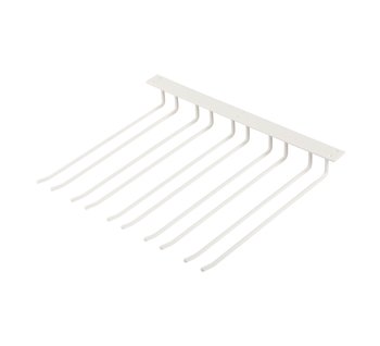 Glass mount for roof mounting, White structure , 5 sections
