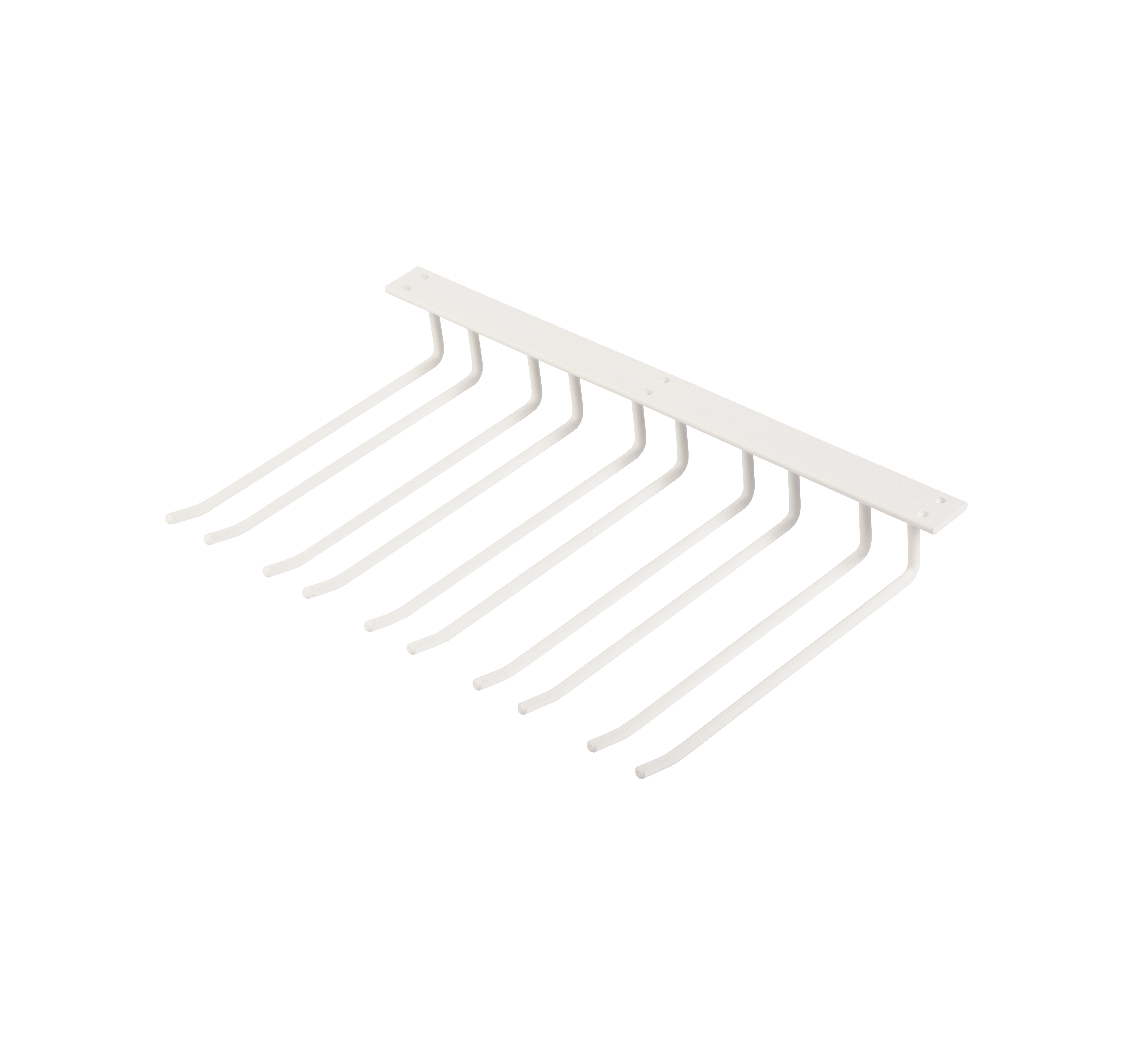 Glass mount for roof mounting, White structure , 5 sections