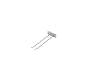 Glass mount for wall mounting, Grey structure , 1 sektion