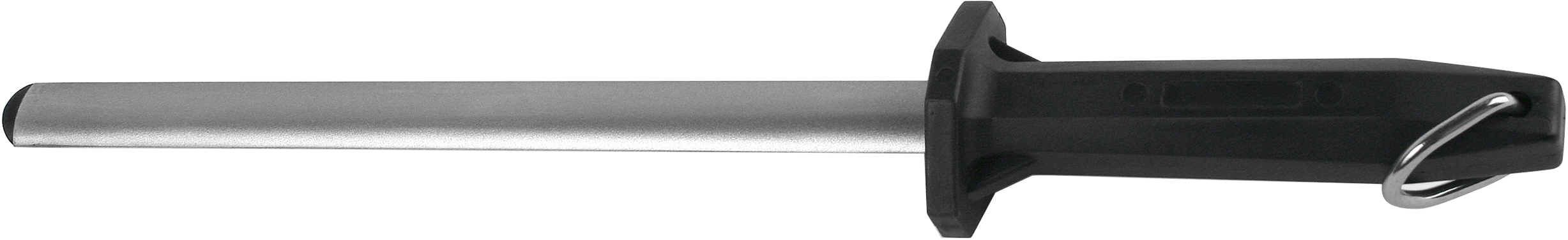 Sharpening steel oval