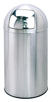 Waste Bin with Push Lid
