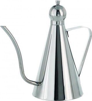 Stainless steel oil pan,  1 liter