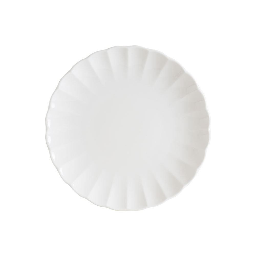 East Flat Plate 21 cm white