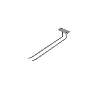 Glass mount for roof mounting, Grey structure, 1 sektion