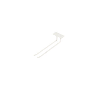 Glass mount for roof mounting, White structure, 1 sektion