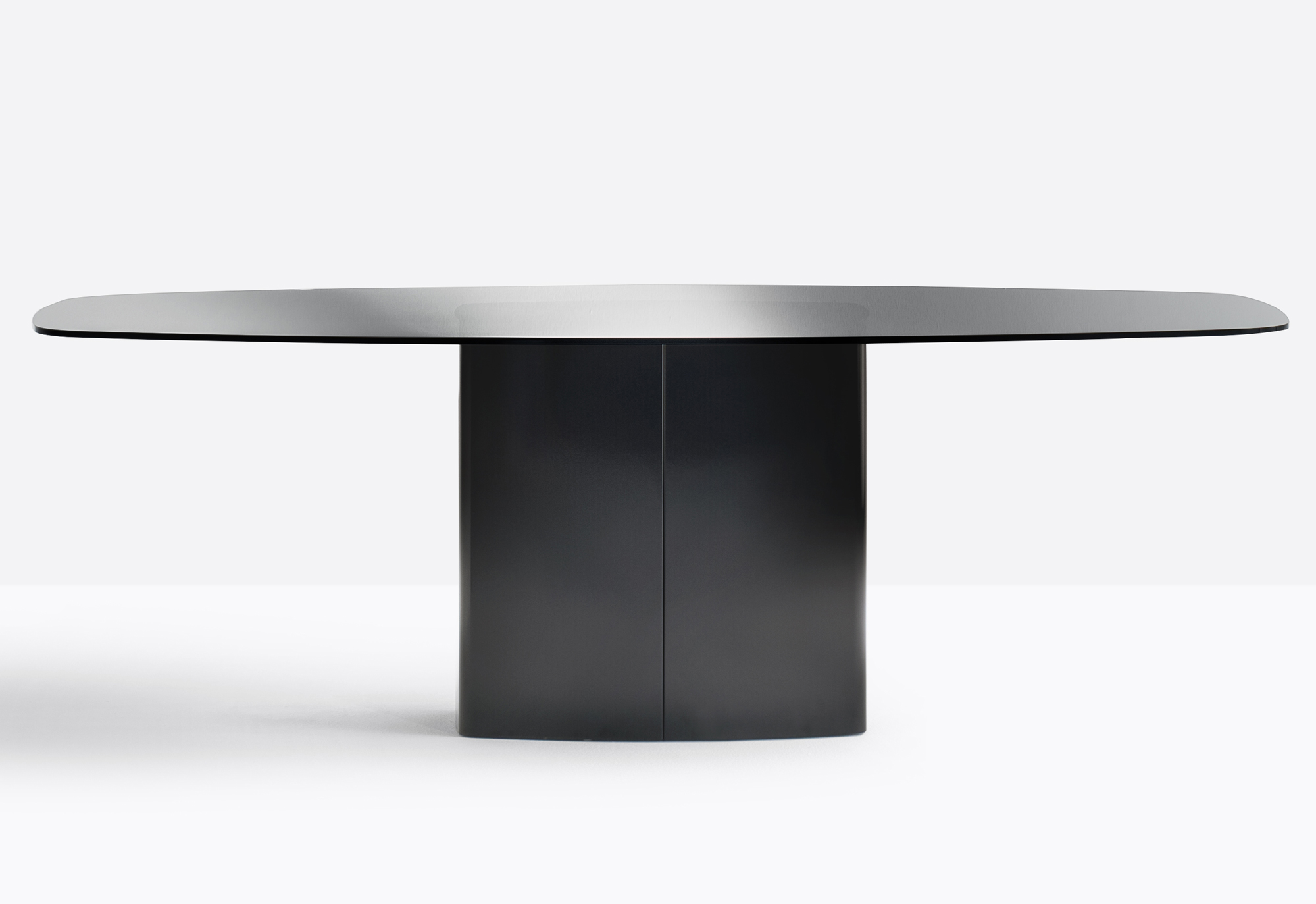 AERO Bord, svart/glas - 2 storlekar