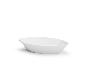 Tallrik Actual Oval Djup, 31x18,7 cm