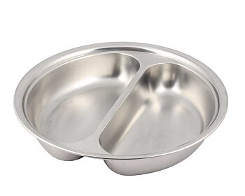 Extra dish for Chafing Dish Genoa - Round split