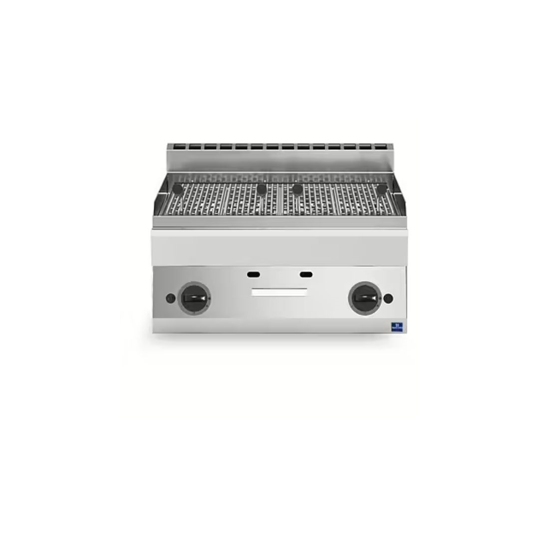 Lava stone grill gas