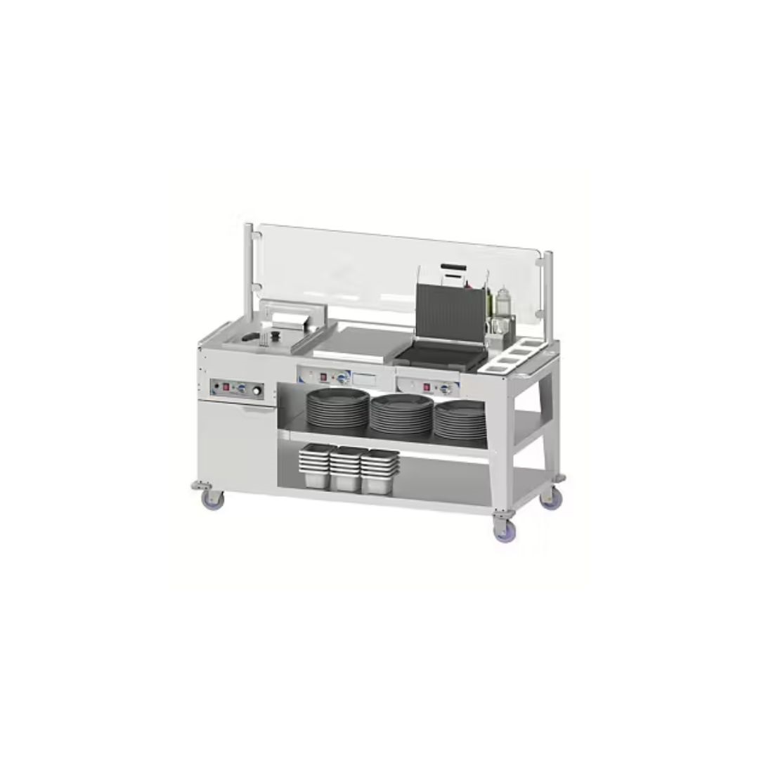 Multi Snack Trolley