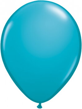 28cm blå-turkos ballong - 11" 