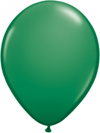 28cm grön ballong - 11"