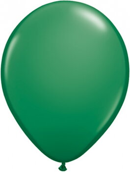 28cm grön ballong - 11"