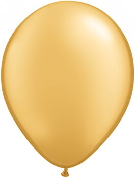 28cm guld ballong - 11"