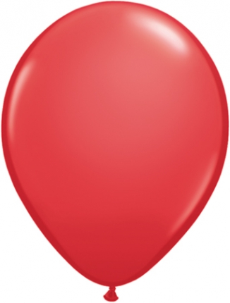 28cm röd ballong - 11"