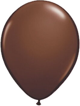 28cm brun-chokladbrun ballong - 11"