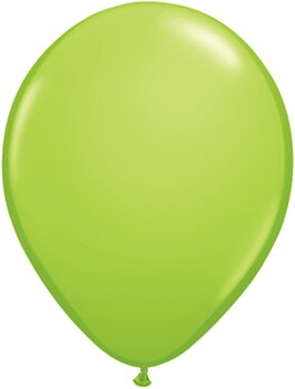 28cm grön-limegrön ballong - 11"