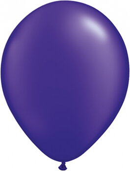 28cm lila-mörklila Pearl ballong - 11" 
