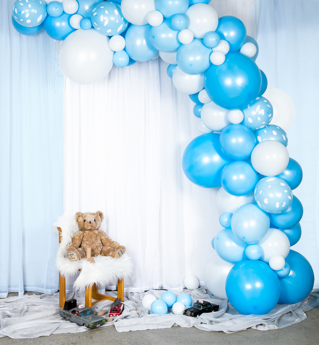 Kit Ballongbåge - Baby Blå