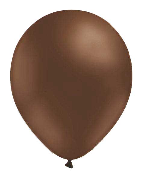 30cm Brun - Brun ballong - 12"  - 10-pack