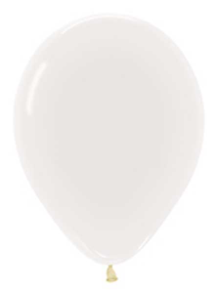 30cm Crystal clear - Genomskinlig ballong - 12"  - 10-pack