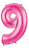 Folieballong Siffra - 9 - Rosa
