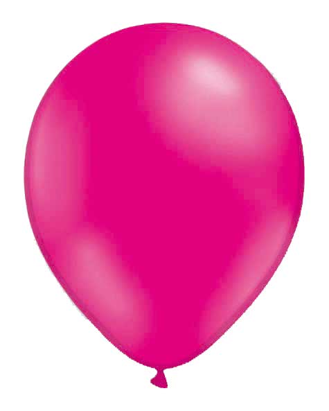 30cm Rosa - Magenta ballong - 12"  - 10-pack