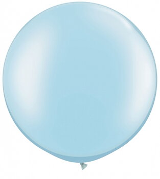 75cm pärlemoljusblå ballong - 30"