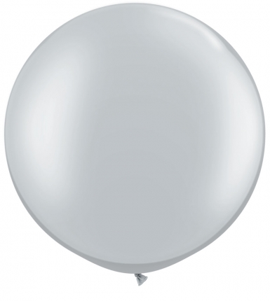 75cm silver ballong - 30"
