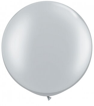 75cm silver ballong - 30"