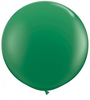 80cm grön ballong - 3'