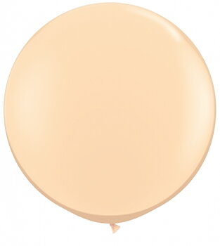 80cm hudfärgad ballong - 3' 
