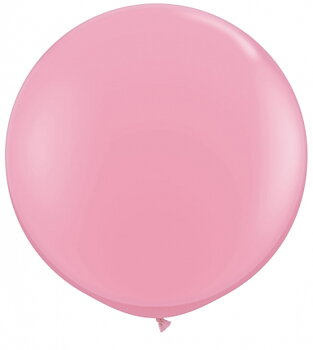80cm rosa ballong - 3' pink