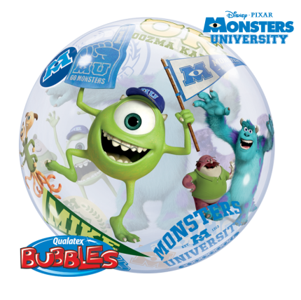 22" Monsters University bubble balloon