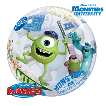 22" Monsters University bubble balloon