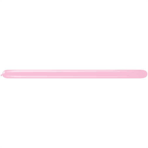 Figurballong 260Q Rosa - Ljusrosa Pärlemo
