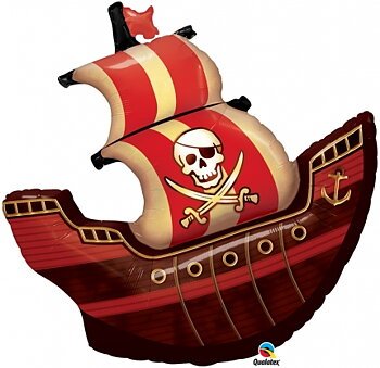 40" Pirate Ship 102 cm