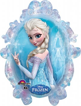 31 tum Frost Anna & Elsa Supershape - 78 cm