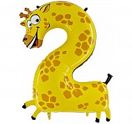 Folieballong Siffra - 2 - Animaloons