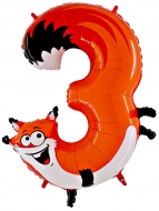 Folieballong Siffra - 3 - Animaloons