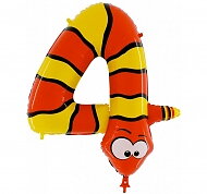 Folieballong Siffra - 4 - Animaloons
