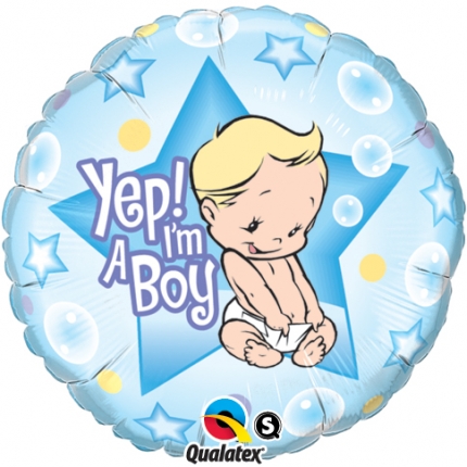 18" Yep! I´m A Boy